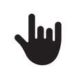 © Gunandi - Hand icon symbol vector image. Illustration of the human finger design image