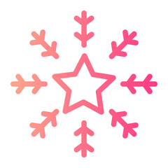 Sticker - snowflake