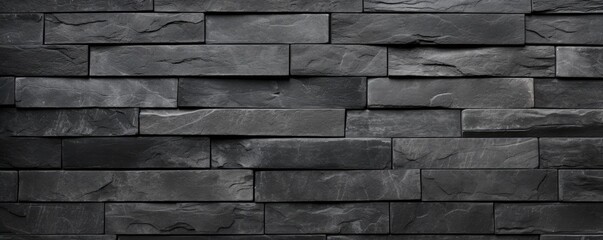 dark grey bricks texture background for website page header