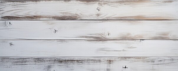Wall Mural - White wooden boards texture background for website page header
