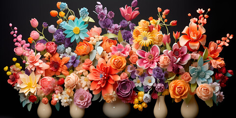  flower, flowers, bouquet, pink, rose, spring, nature, bunch, bloom, wedding, decoration, 