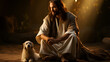 Jesus with Dog 