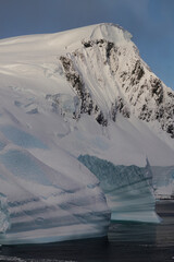 Wall Mural - Sailing to Buls Bay Antarctica