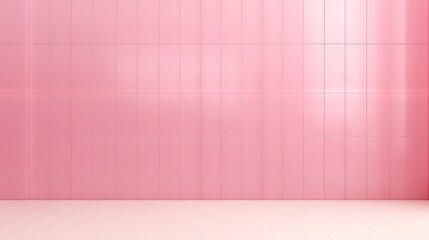 Aufkleber - Background of pink ceramic tile on walls and floor