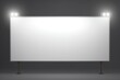 © Noize - Billboard. Empty Billboard and advertising space. Mockup.