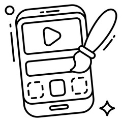        A premium download vector of mobile design 