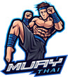 Muay thai esport mascot