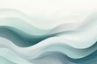 Subtle header with graceful wave illustration in shades of gray and teal. Generative AI