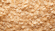 Full frame of oat flakes as a background.