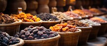 Ardabil Iran S Market Offers Dried Fruit With Copyspace For Text