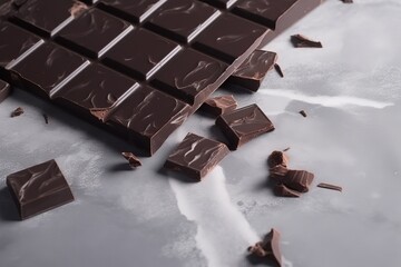 Happy Chocolate Day. Chocolate Day Concept. Chocolate Day Background. Chocolate Day Theme. World Chocolate Day, International Chocolate Day. Generative Ai