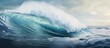 © The 2R Artificiality - Cloudy sky above ocean wave With copyspace for text