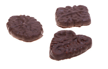 Poster - Croatian chocolate cookies isolated