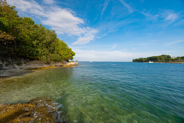 Sticker - seascape in Croatia on a sunny day