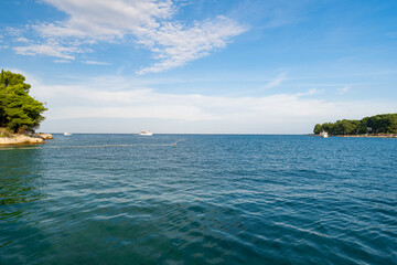 Sticker - seascape in Croatia on a sunny day