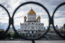 The Cathedral Of Christ The Saviour In Moscow, Russia