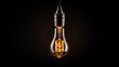 © Textures & Patterns - An old-fashioned light bulb
