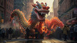 dragon chinese new year Generative AI