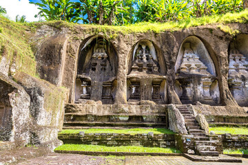 Canvas Print - Pura Gunung Kawi temple in Bali