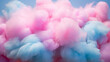 Cotton candy, also called cloud or cotton cloud, is a very popular candy around the world, made up of tangled threads of melted sugar.