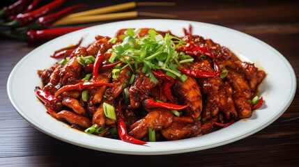 Sticker - Chongqing Chicken stir-fried deep-fried chicken with mala