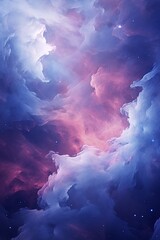 Wall Mural - incredible abstract background of a colorful space galaxy cloud nebula. starry night cosmos. univers