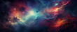 ©  Mohammad Xte - Colorful space galaxy cloud . Stary night cosmos. Universe science astronomy.