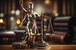 antique scales of justice