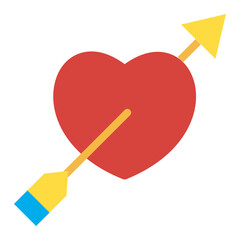 Sticker - Flat Lovestruck icon