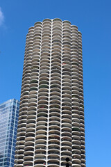 Canvas Print - Skyscrapers in the downtown of Chicago, Illinois