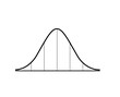 © Jaouad - Gauss distribution illustration. Gauss graph vector.