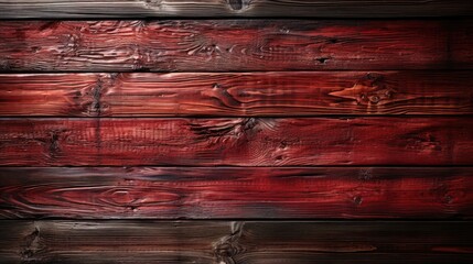 Wall Mural - Dark Red wooden plankets background stock photography