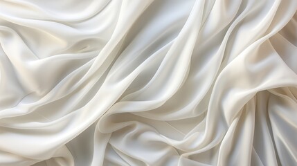 Wall Mural - White fabric background stock photography