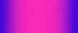 © vika_k - Pixelated bitmap gradient texture. Blue and pink dither pattern background. Abstract glitchy pattern. 8 bit video game screen wallpaper. Wide pixel art retro illustration. Vector horizontal backdrop