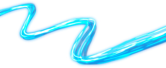 Wall Mural - electric blue speed motion concept