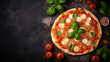 © BornHappy - Amazing Ingredients for Traditional Italian Pizza Margherita
