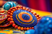 Colorful African Beadwork, Necklaces, Bangles And Bracelets