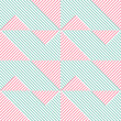 Modern abstract geometric contemporary vector seamless diagonal pattern with simple elements and shapes. Graphic pastel colored minimalist background.