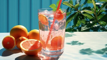 Wall Mural - summer drink