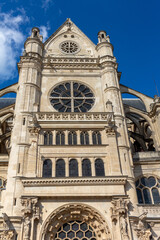 Wall Mural - saint eustache church in paris