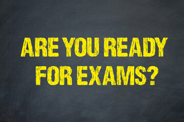 Poster - Are You Ready For Exams?	
