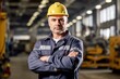 © id512 - portrait of industry maintenance engineer man standing arms crossed