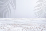 Fototapeta Niebo - Deski tło cień