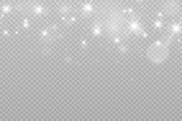 Wall Mural - brilliant dust vector shine. glittering shiny ornaments for background. vector illustration.