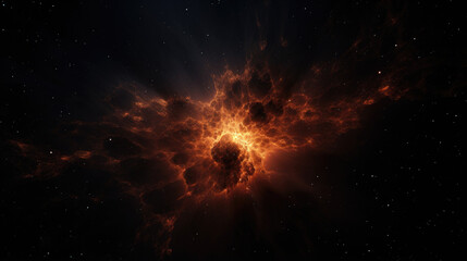 Wall Mural - sun in space