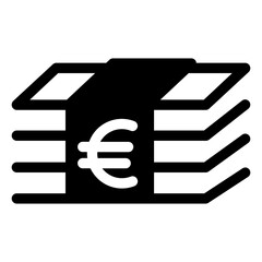 Poster - Solid Euro Notes icon