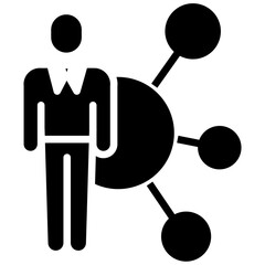 Sticker - Solid Corporate Woman Network icon