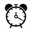© roni - alarm clock icon vector illustration