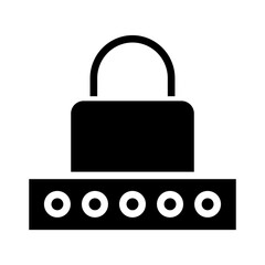 Poster - Solid Lock Password icon