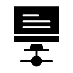 Sticker - Solid Desktop Monitor server share icon